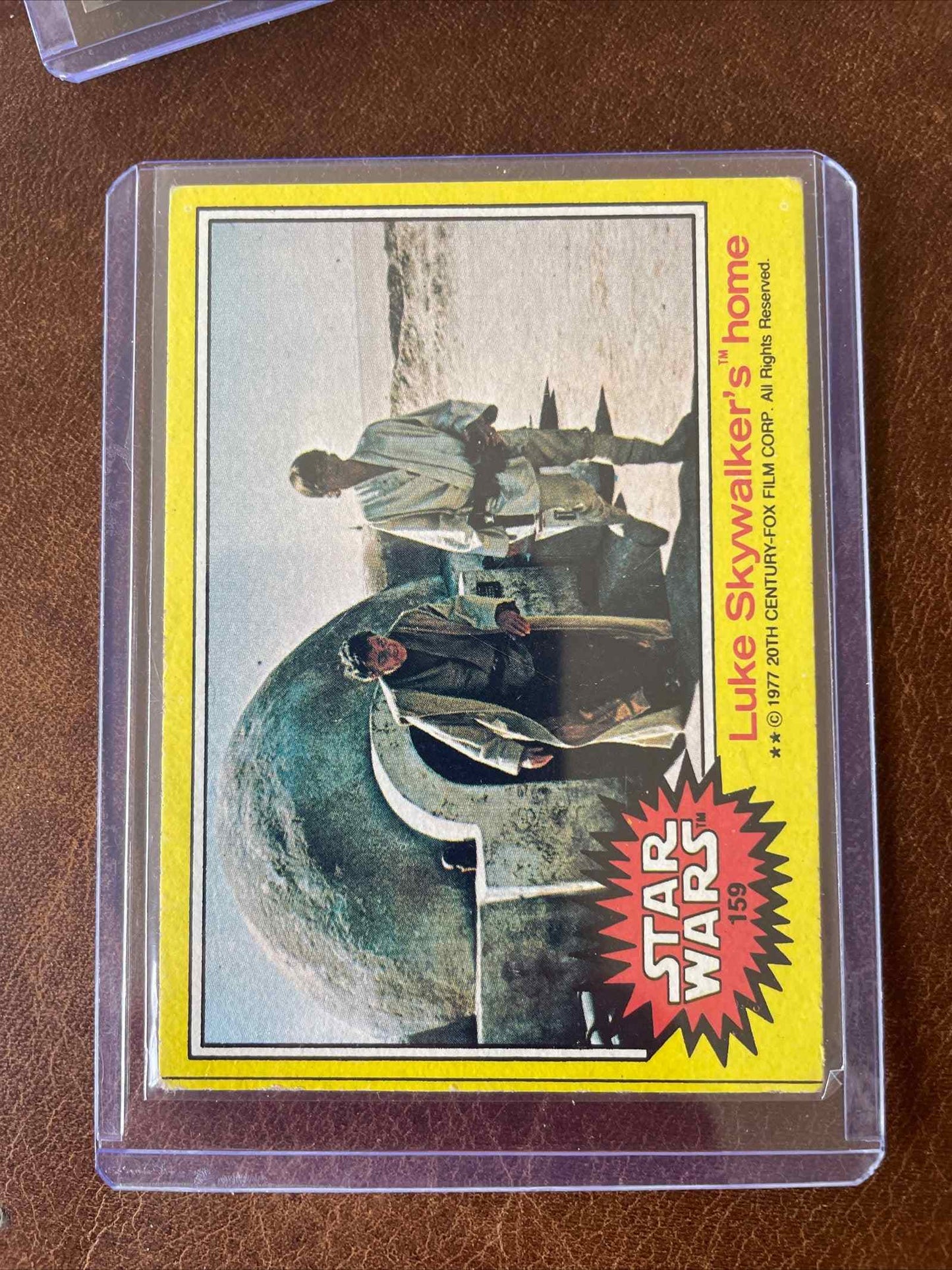 Circa 1977 Star Wars card lot with iconic characters, perfect for collectors.