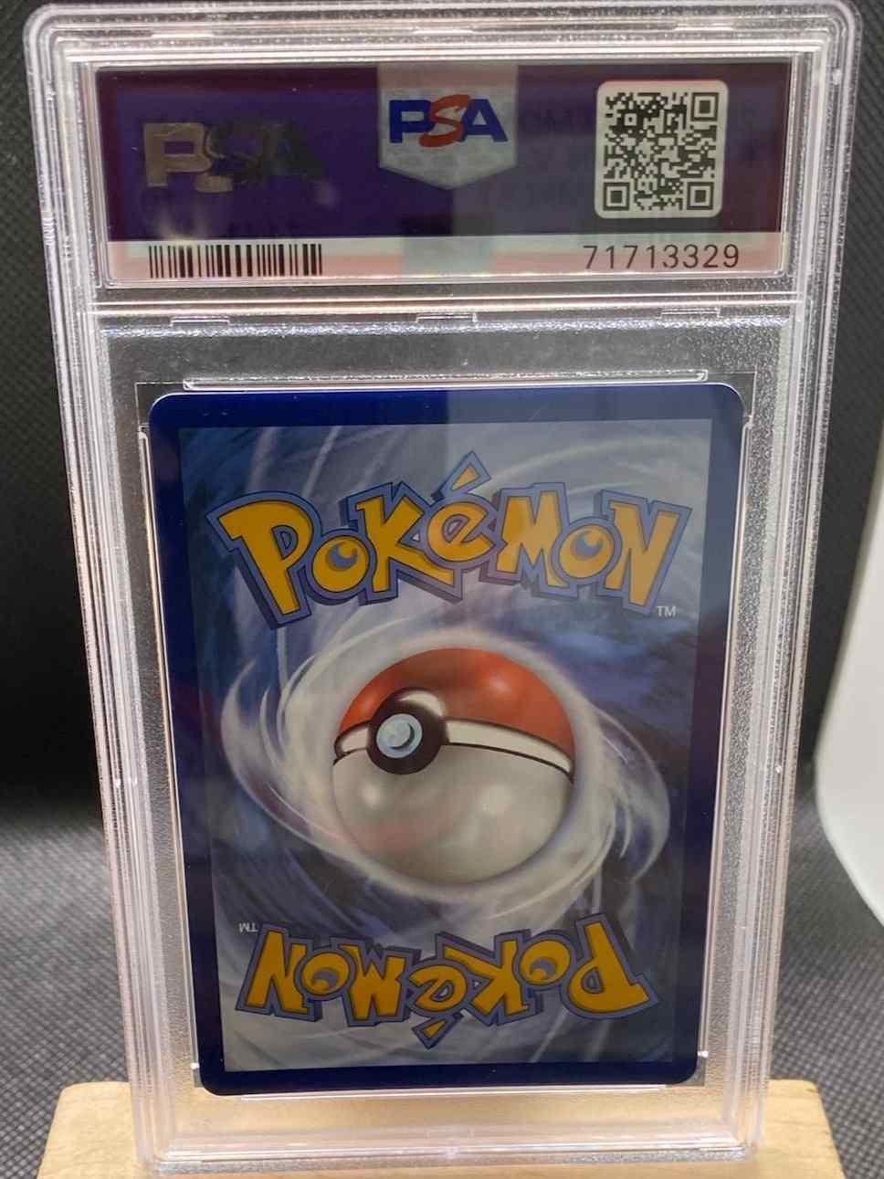 Silver Tempest #177/195 Unown V Alternate Full Art PSA 10 graded card in case.