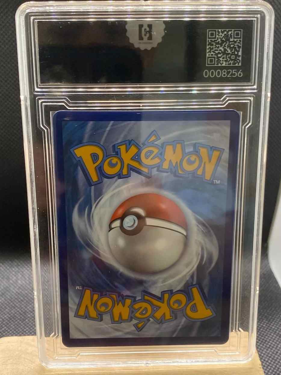 Rare Chilling Reign Zeraora V card, alternate full art, graded 9.5.