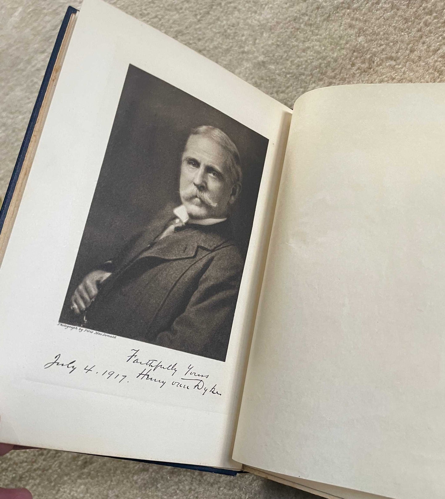 *RARE* 1917 THE FRIENDLY YEAR By Henry Van Dyke