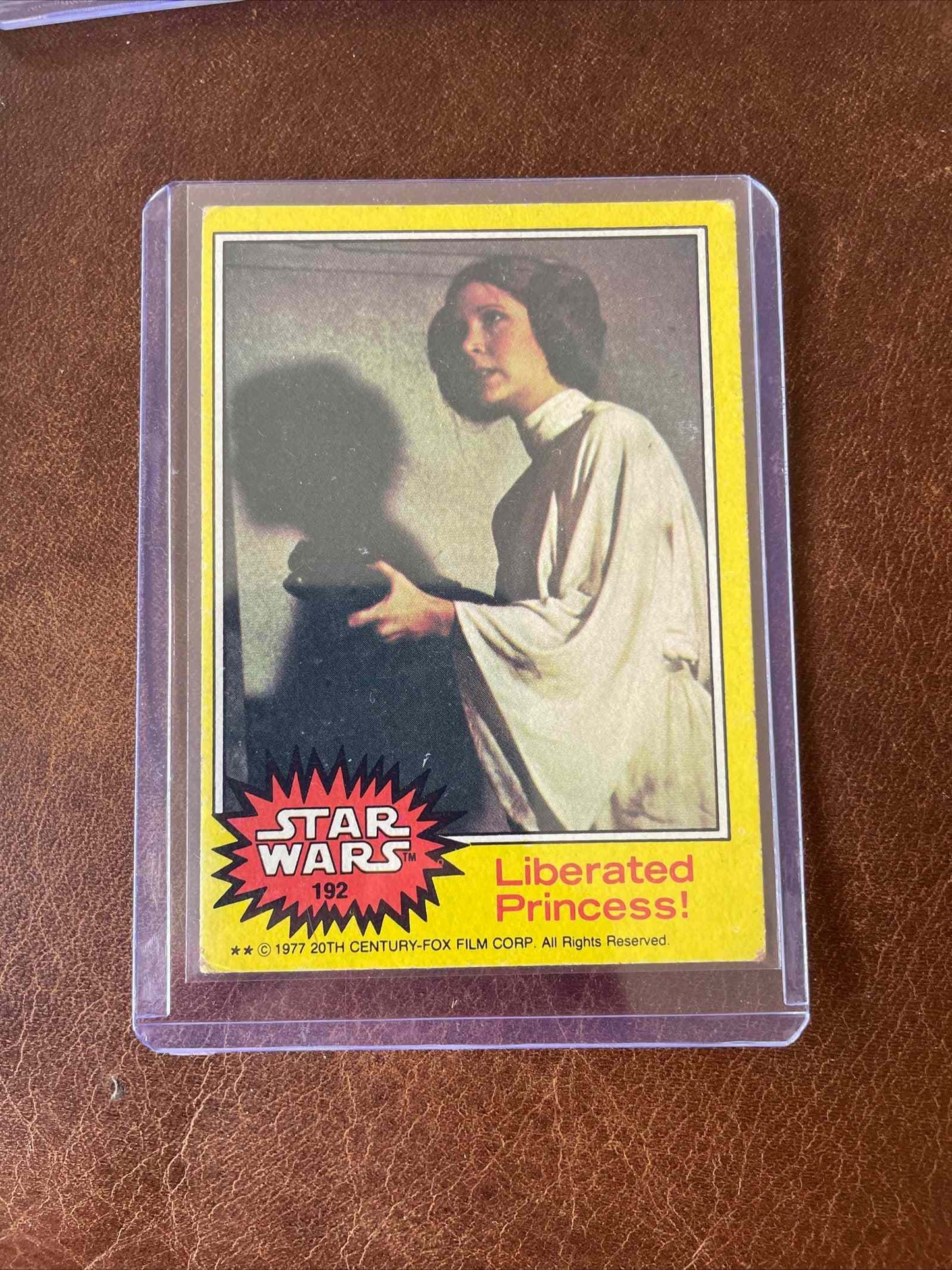 Rare Circa 1977 Star Wars card lot featuring 5 original cards.