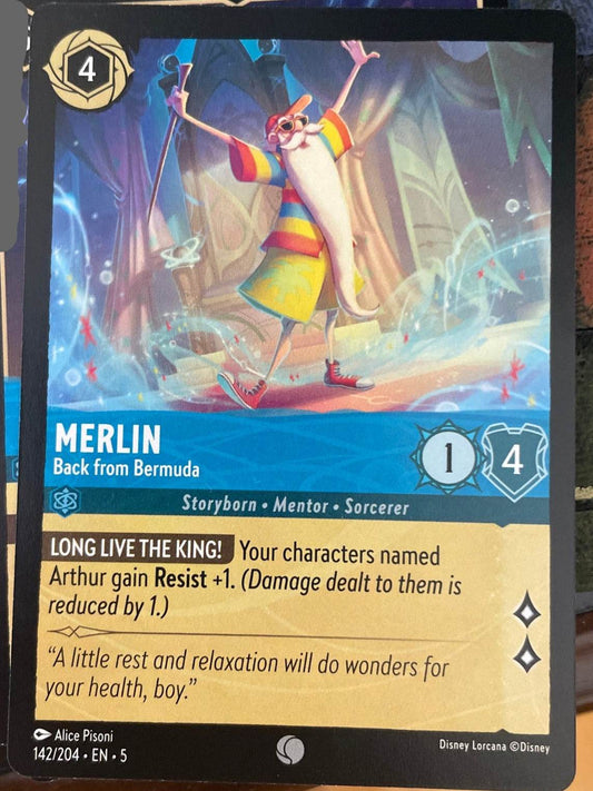 Disney Lorcana Merlin Bundle – Back from Bermuda & Vision of the Future
