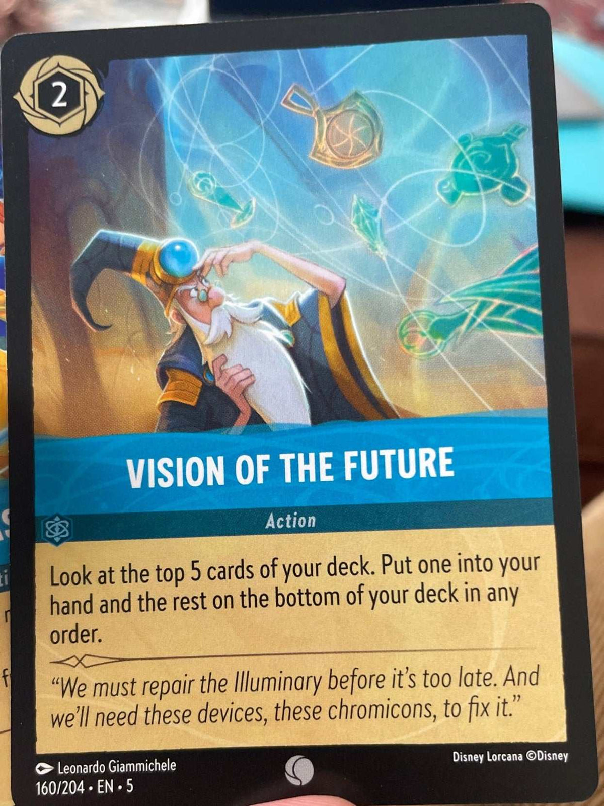 Disney Lorcana Merlin Bundle – Back from Bermuda & Vision of the Future