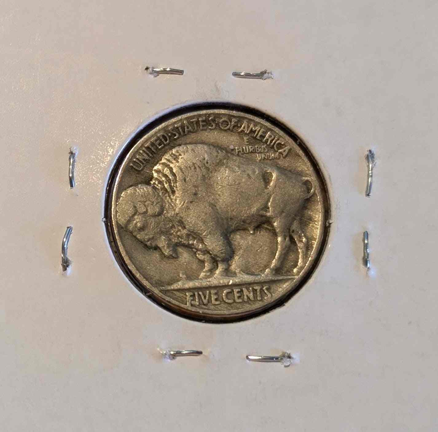1930 Buffalo Nickel featuring the iconic buffalo design, collectible coin.