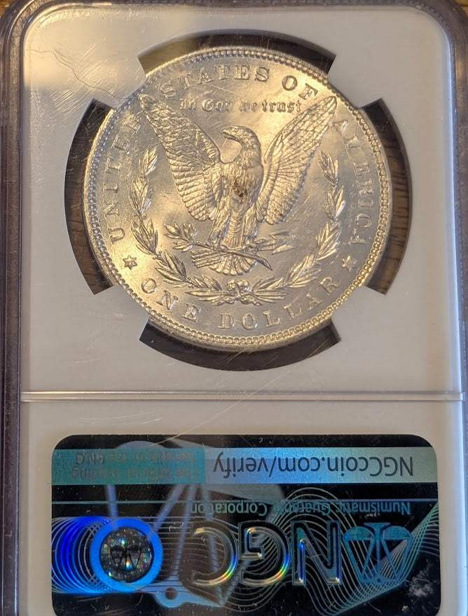 1898 MORGAN SILVER DOLLAR MS63