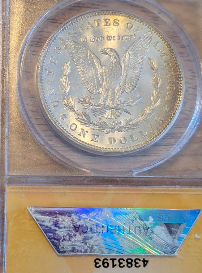 1886 MORGAN SILVER DOLLAR MS63