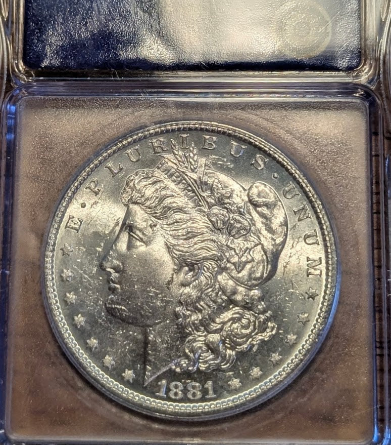 1881-S MS63 Morgan Silver Dollar