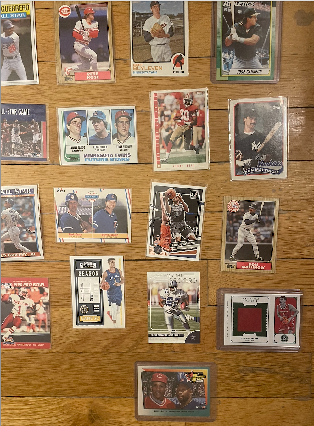 45-Card Sports & Marvel Trading Card Lot – Stars, Rookies, Inserts, Legends