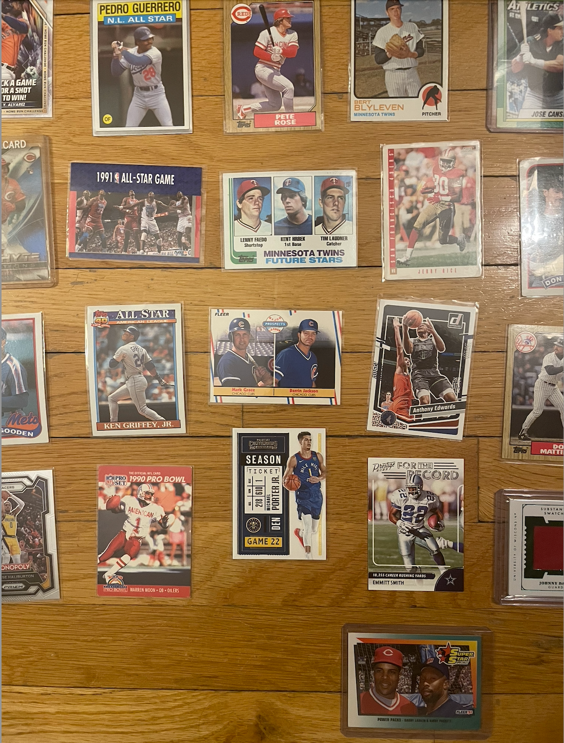 45-Card Sports & Marvel Trading Card Lot – Stars, Rookies, Inserts, Legends