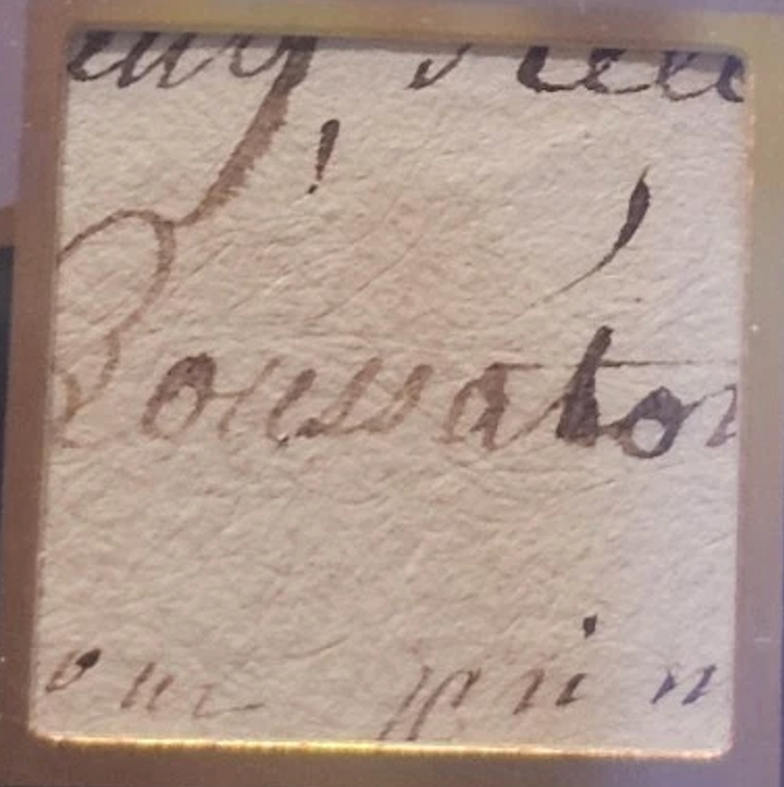 Triple Relics: Louisiana Purchase Handwriting Relic Card – Livingston, Monroe & Barbé-Marbois