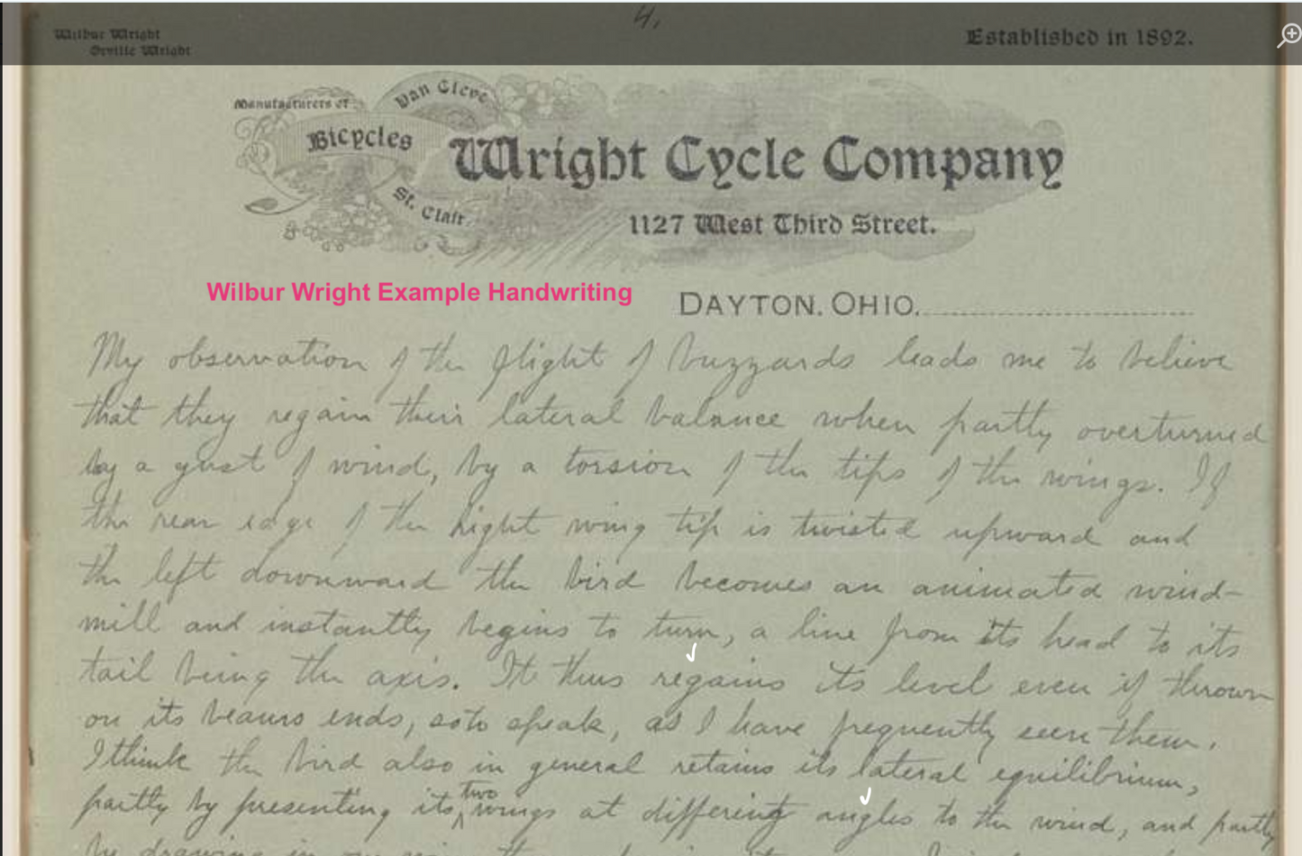 Eternal Cuts (2024) — Wilbur Wright Relic Card #33/99 (Cut Handwritten Fragment)