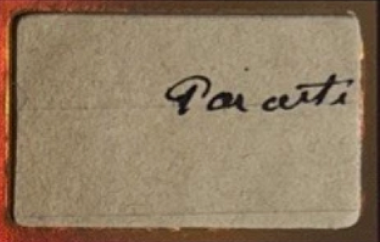 Thomas Edison Authentic History Relic Card – Inventor Manuscript Fragment