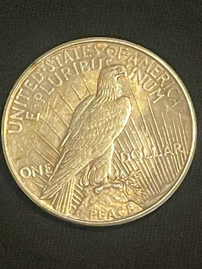1922 Peace Silver Dollar - Fine!