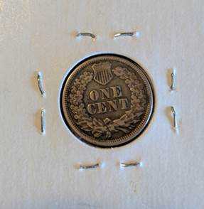 1860 Indian Head Cent – VF+ – Early Copper-Nickel Type – U.S. Small Cent