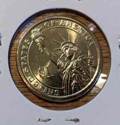 2009 D Mint John Tyler $1 US Mint Coin Dollar collectible.