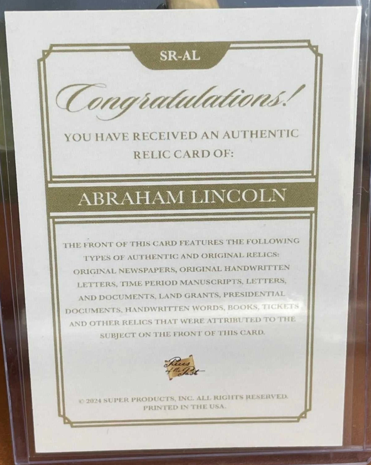 Abraham Lincoln – Historic Handwriting Featuring “Executive” – Rare Presidential Collectible
