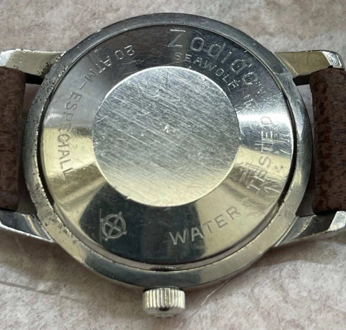 Vintage circa 1960s Zodiac Seawolf Vintage Watch Automatic