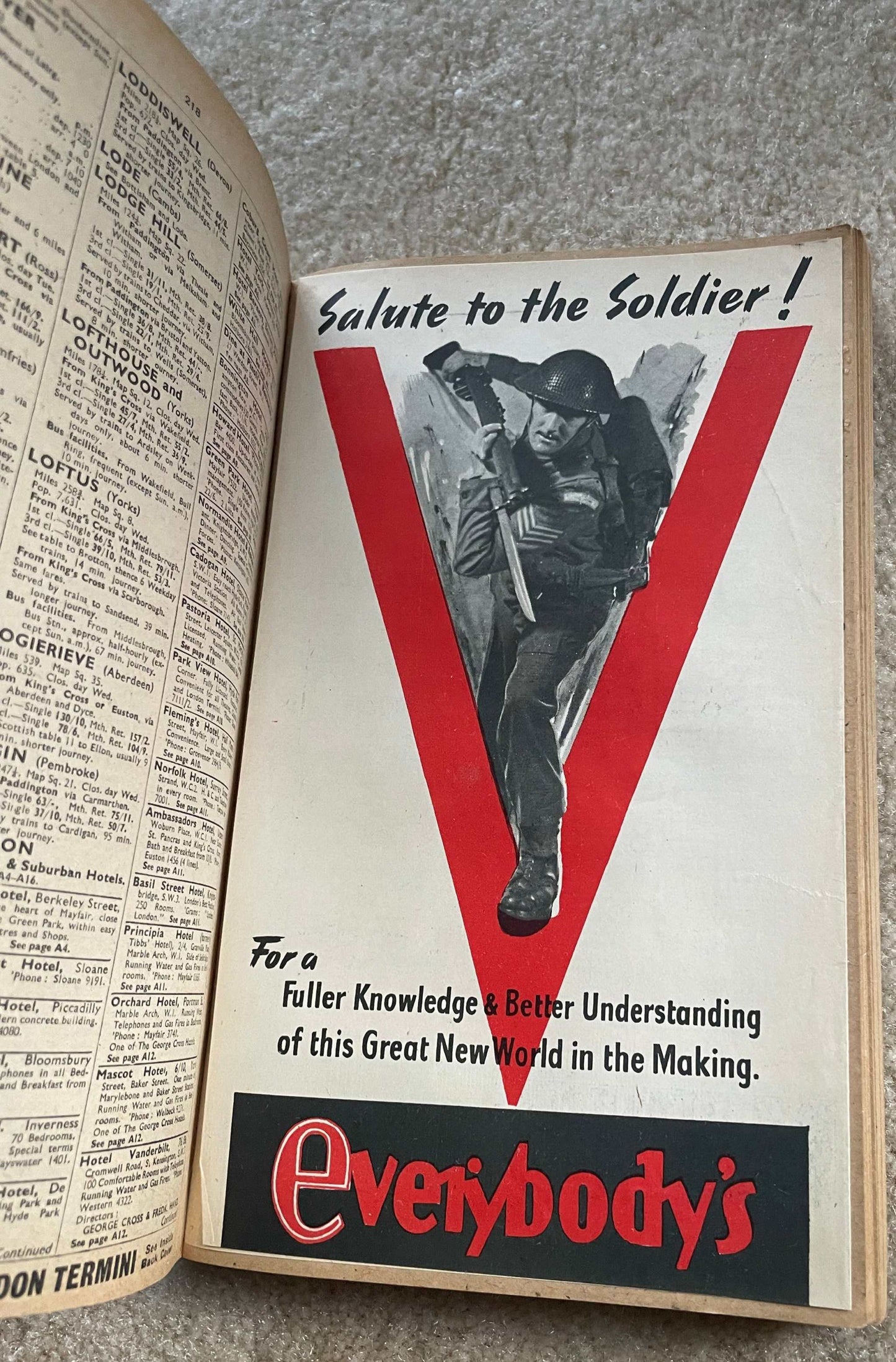 The ABC or Alphabetical Railway Guide - February 1944
