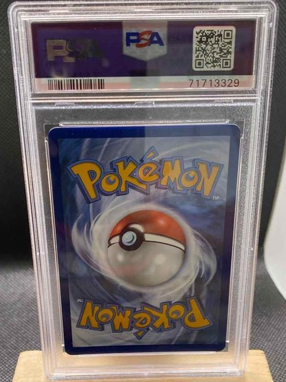 Silver Tempest #177/195 Unown V Alternate Full Art PSA 10 graded card in case.