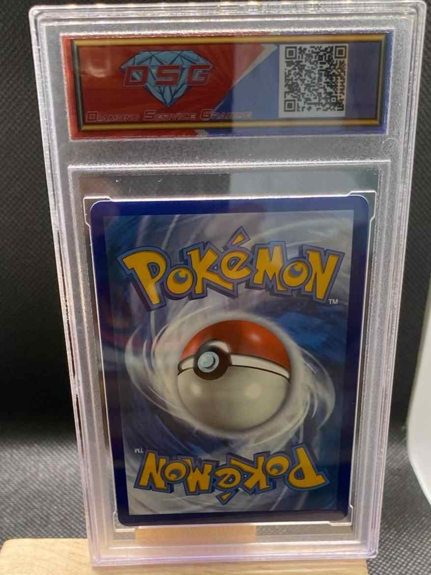 Galarian Zapdos V card in protective case, alternate full art, 9.5 rating.