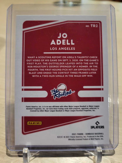 2021 Panini Donruss - The Rookies Rapture TR2 Jo Adell Rookie RC