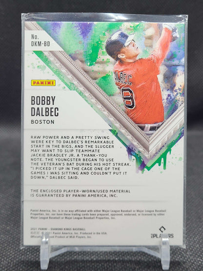 2021 Panini Diamond Kings - Dk Materials Bobby Dalbec #DKM-BD Rookie