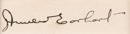 Lindbergh Earhart Hughes Relic Lot (8 Cards) | Pieces Trios | Rare Handwriting & Signature(s) | Laid Paper