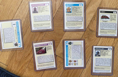 MINT/NM 1990 Marvel Universe Series 1 card lot showcasing iconic collectible cards.
