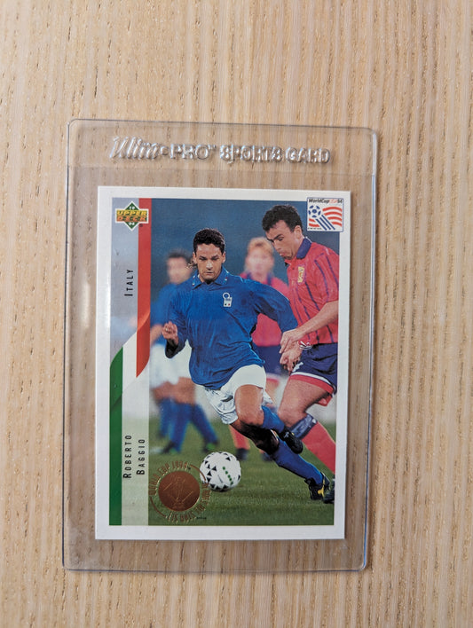 1994 Upper Deck World Cup Heroes and All-Stars #34 Roberto Baggio