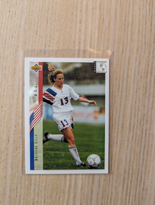 1994 Upper Deck World Cup Contenders English/Spanish #273 Kristine Lilly