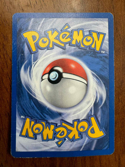 Base Set 2 #054/130 Nidorino Pokemon TCG card with foil design.