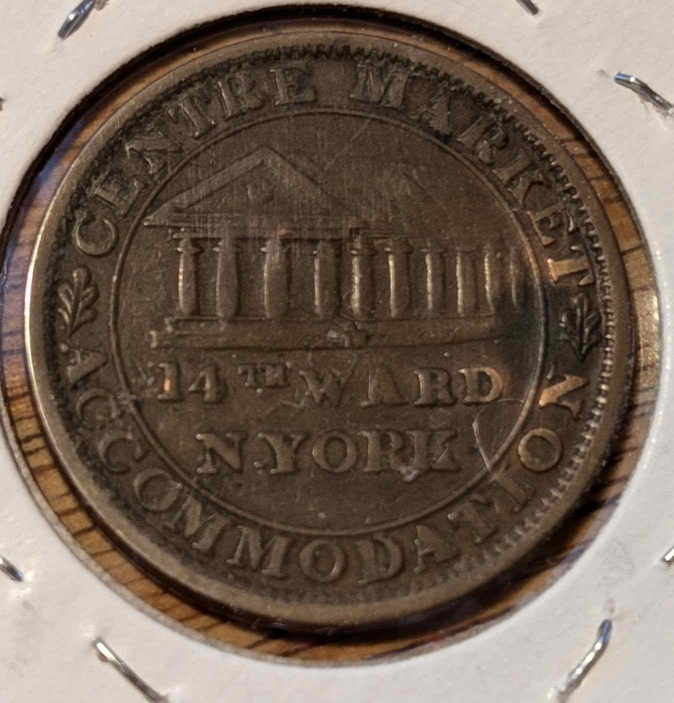 1837 Hard Times Token L111 HT-240 with intricate design.