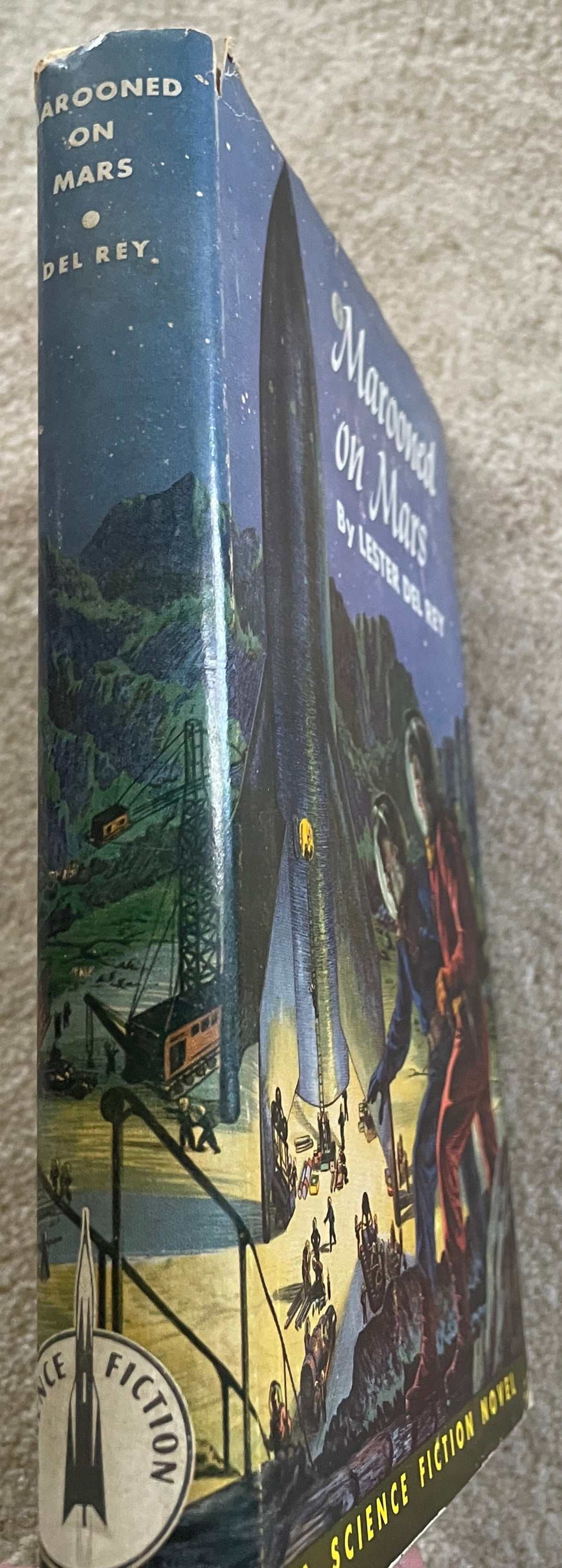 Lot of 4 Winston Science Fiction First Editions – Jack Vance, Del Rey, Marsten – 1950s Vintage Sci-Fi