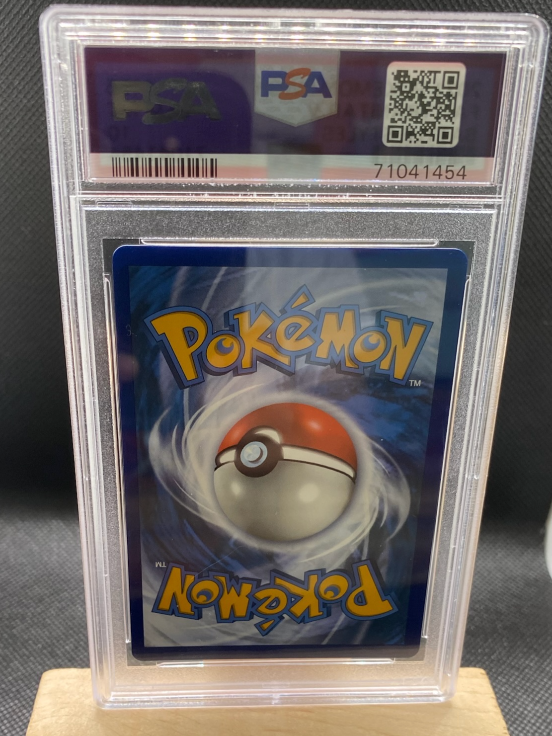 PSA graded Battle Styles 155/163 Tyranitar V Alt Full Art card in protective case.