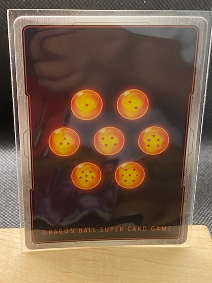 SS Vegeta Exploiting Weakness DB1-002 SR Foil card from T.S. History of Vegeta collection.