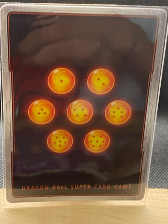 Dragon Ball Super Vegeta card game featuring iconic character.