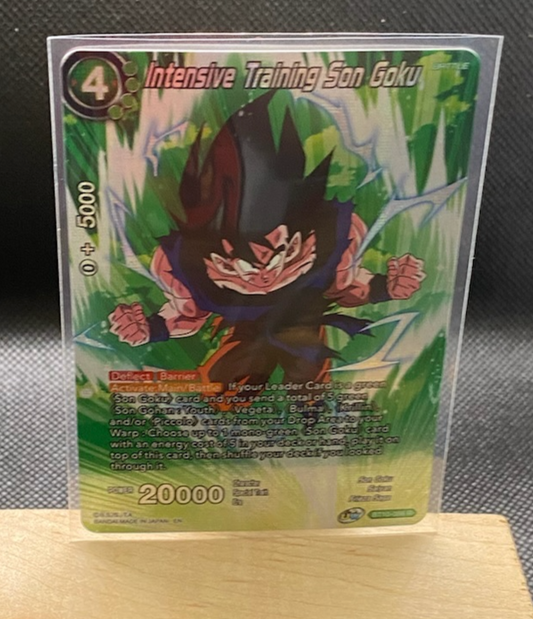 2022 Intensive Training Son Goku BT10-066 R Foil card from Dragon Ball Super TCG.