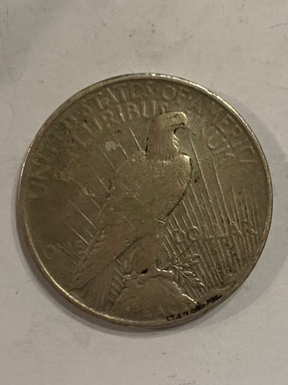 1927-D Peace US Silver Dollar - 90 Denver Minted
