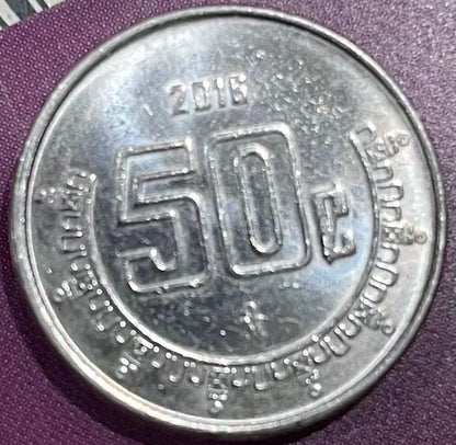 2016 Mexico 50 Centavos Coin MINT!
