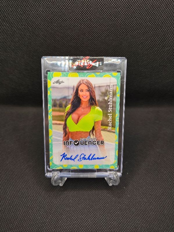 2023 Leaf Pop Century Rachel Stuhlmann influencer tennis autograph card 45/610.