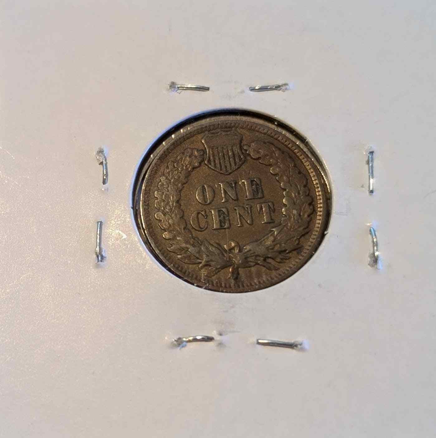 1901 Indian Head Cent coin showcasing detailed design and historical value.