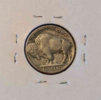 1930 Buffalo Nickel featuring the iconic buffalo design, collectible coin.