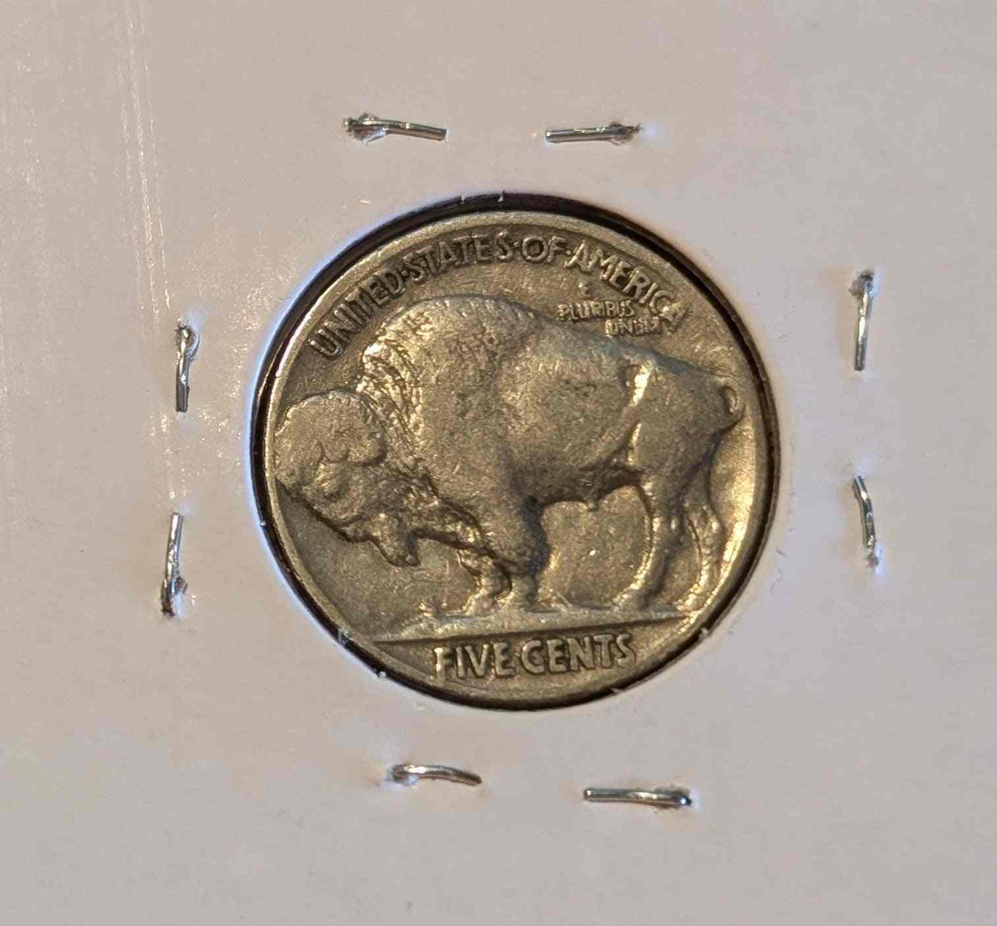 1936 Buffalo Nickel in fine condition, ideal for collectors and history enthusiasts.