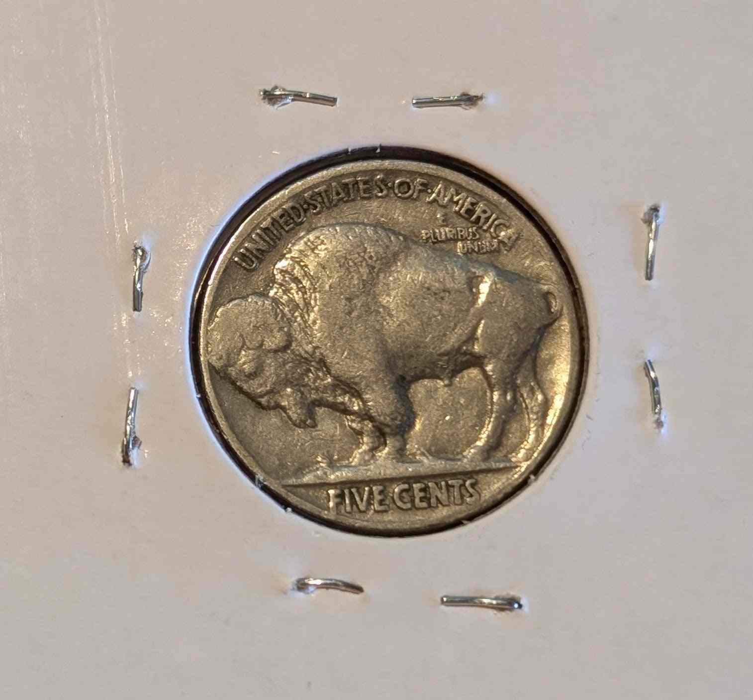 1936 Buffalo Nickel in fine condition, ideal for collectors and history enthusiasts.