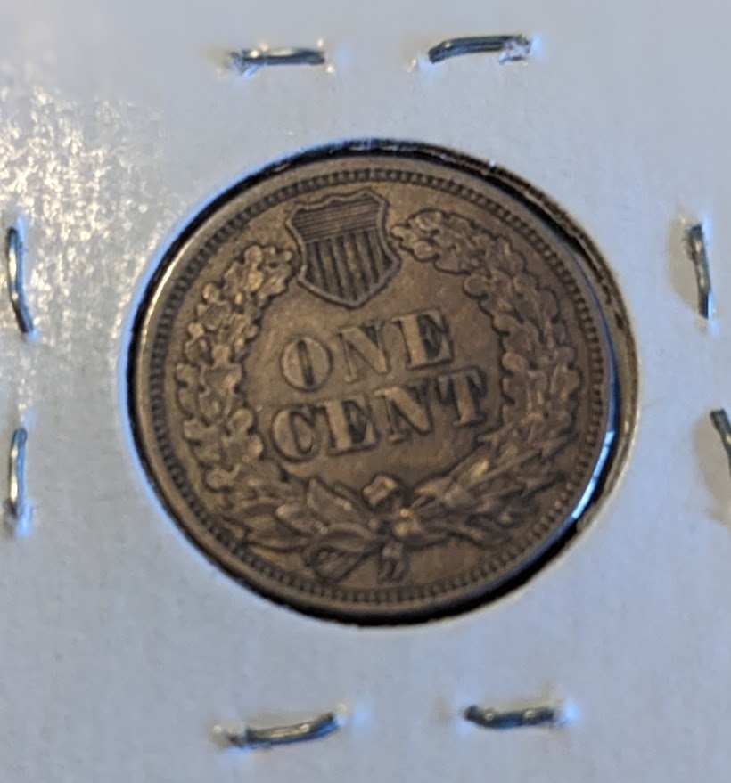 1863 Indian Head Cent coin with detailed design and historical significance.