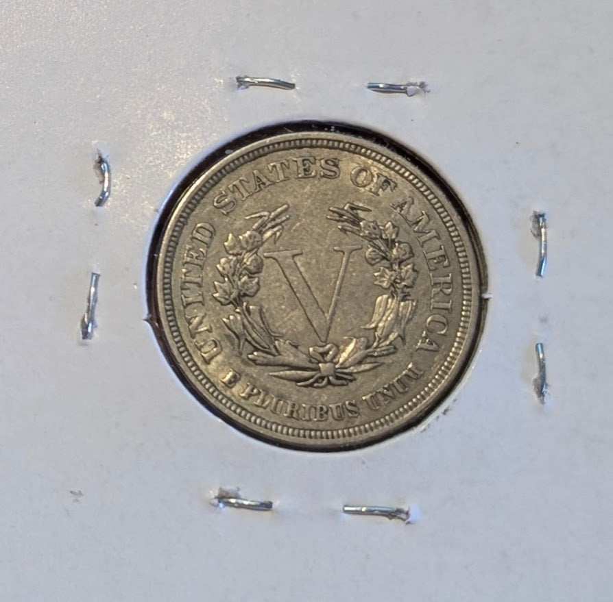 1883 LIBERTY HEAD NICKEL (wo cents)