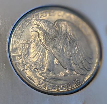 1942 - WALKING LIBERTY HALF (WW2 period)