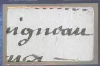George Washington Authentic History Relic Card – Revolutionary Era Handwriting Fragment