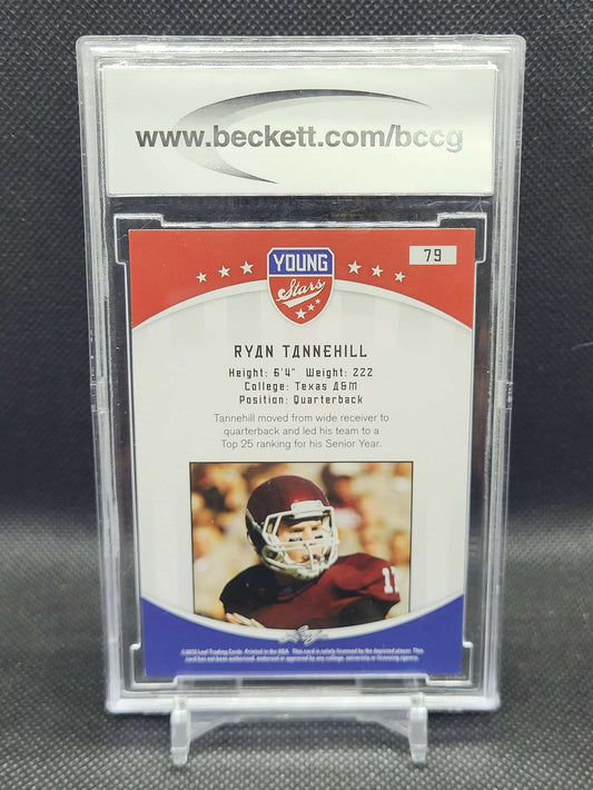 Ryan Tannehill 2012 Leaf Young Stars Draft Rookie BCCG Grade 10 card