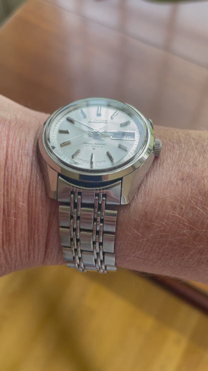 SEIKO BELL MATIC 4006 7012 27 JEWELS STELUX BRACELET WORKING PERFECTLY